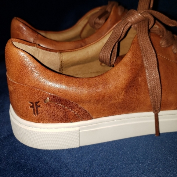 NEW Ivy Low Lace Leather Frye Sneakers 😍 - Picture 4 of 6